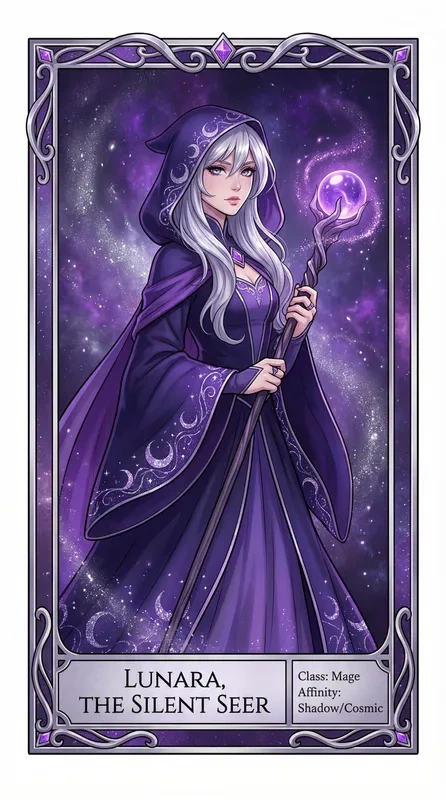 社区粉丝创作月影法师同人画